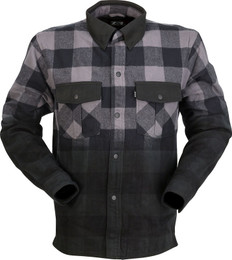 Z1R Duke Ombre Flannel Gray Black Z1R Duke Ombre Flannel Gray Black