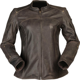 Z1R Women's Chimay Jacket Brown Z1R Women's Chimay Jacket Brown