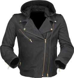 Z1R Women's Blinker Black Jacket Z1R Women's Blinker Black Jacket