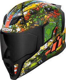 Icon Airflite GP23 Green Helmet Icon Airflite GP23 Green Helmet