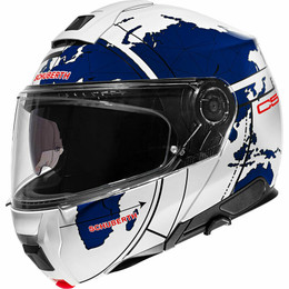 Schuberth C5 Globe Blue Helmet Schuberth C5 Globe Blue Helmet