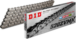 D.I.D Super Street 520Zvmx-120L X-Ring Zvmx Series Natural Chain - 520ZVMXX120Z D.I.D Super Street 520Zvmx-120L X-Ring Zvmx Series Natural Chain - 520ZVMXX120Z