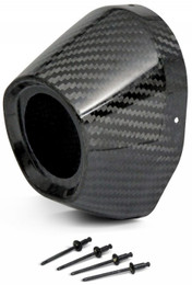 Pro Circuit Carbon End Cap 3.5" Hole 1 3/4 Ti5/Ti6 Cap/Rivets - PC4022-0002 Pro Circuit Carbon End Cap 3.5" Hole 1 3/4 Ti5/Ti6 Cap/Rivets - PC4022-0002