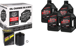 Maxima V-Twin Quick Change Kit Syn Tc Black Filter - 90-119014PB Maxima V-Twin Quick Change Kit Syn Tc Black Filter - 90-119014PB