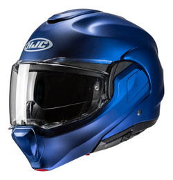 HJC F100 Matte Metallic Blue Helmet HJC F100 Matte Metallic Blue Helmet