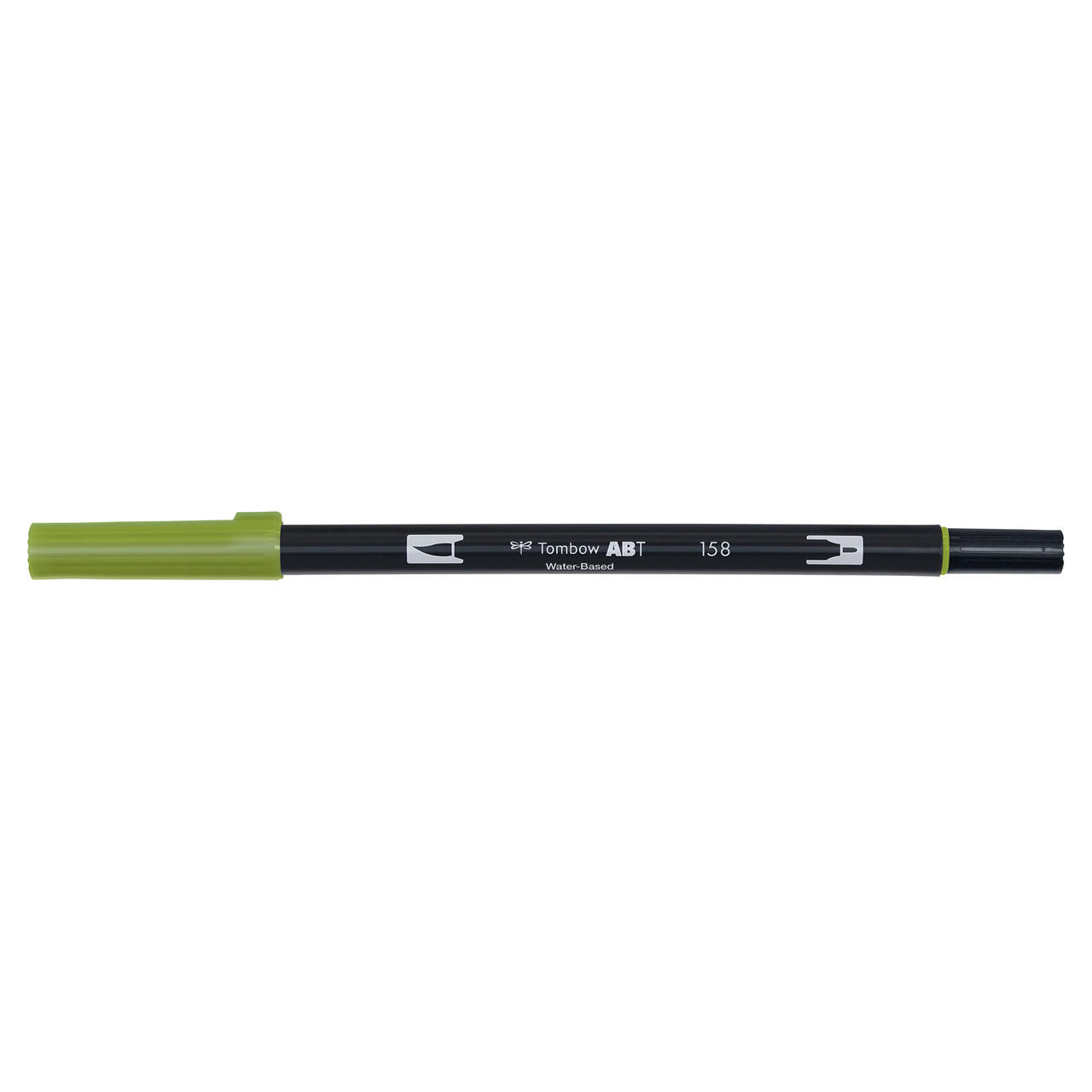 Tombow Dual Brush Pen One Size Dark Olive - 158