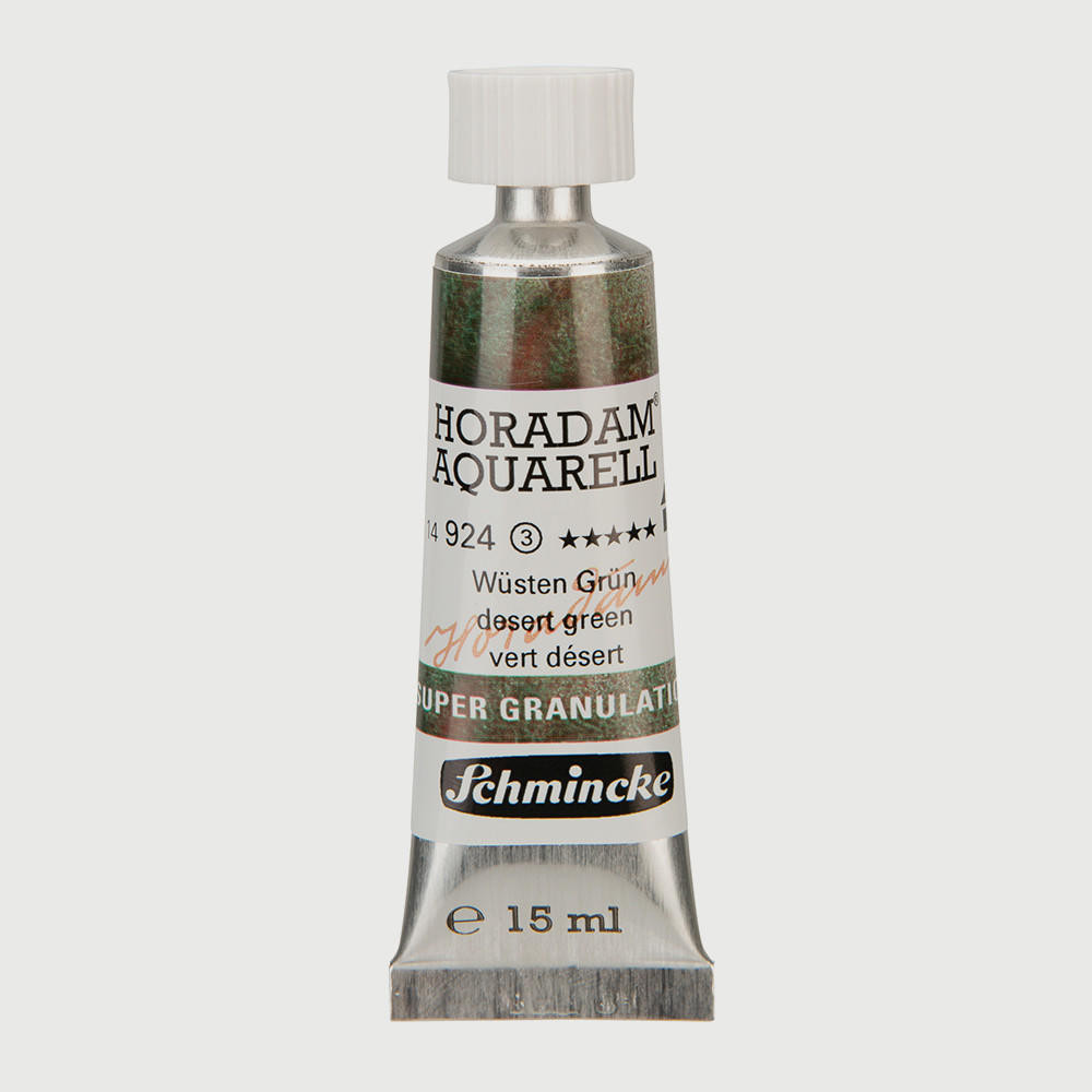 Schmincke Horadam Aquarell Watercolour - Super Granulation 15ml Desert green