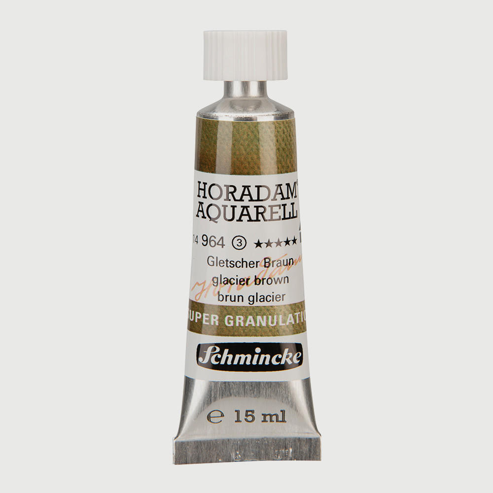 Schmincke Horadam Aquarell Watercolour - Super Granulation 15ml Glacier brown