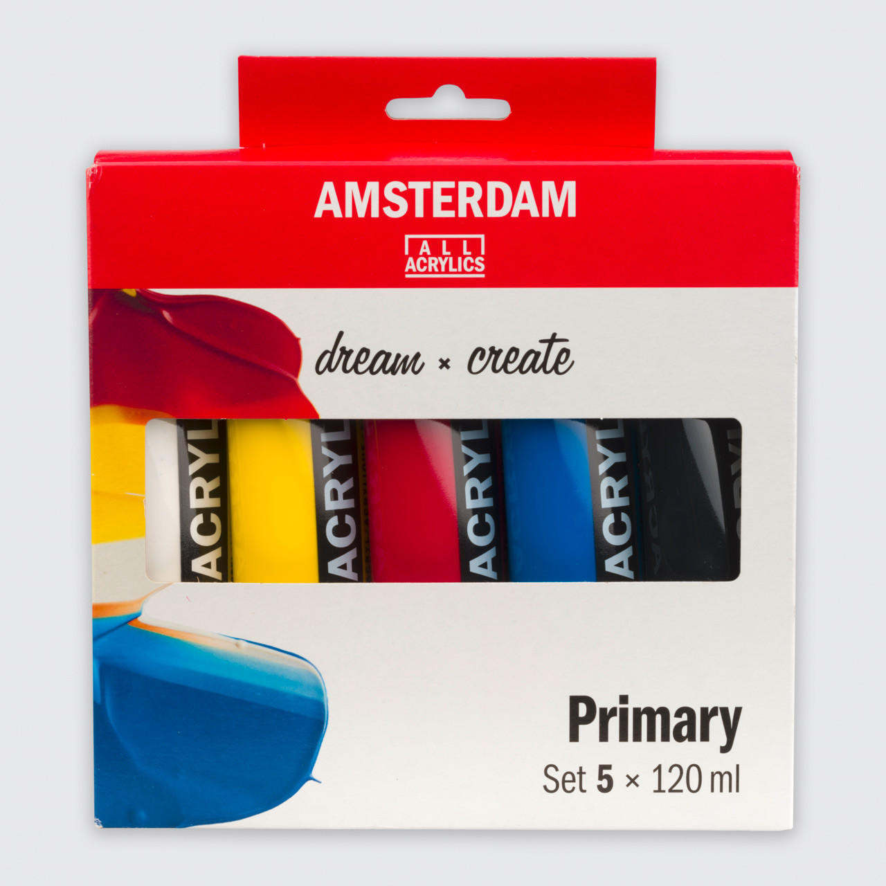Amsterdam Acrylic Standard Series 120ml Assorted Colours Set of 5