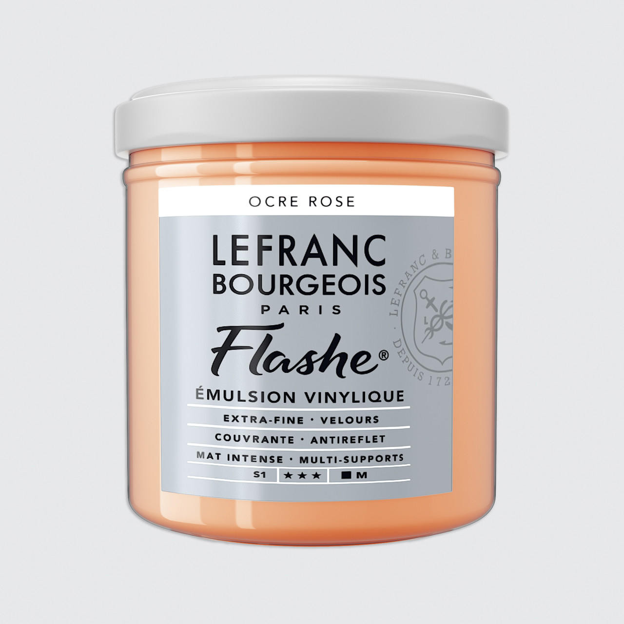 Lefranc and Bourgeois Flashe Vinyl Emulsion Paint 125ml Pink Ochre