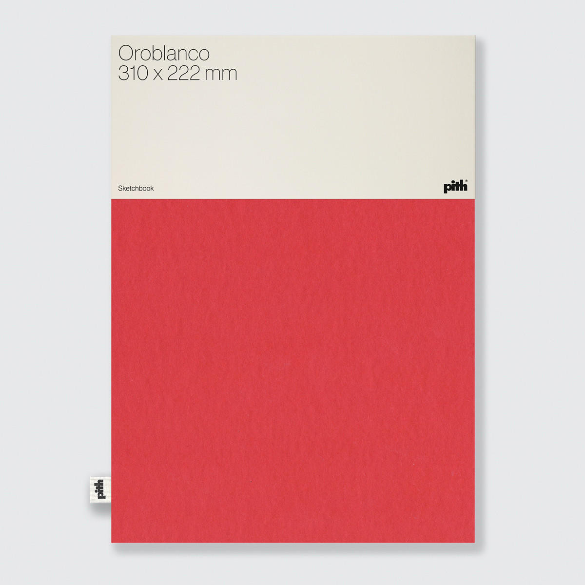 Pith Oroblanco Sketchbook 200gsm 76 Pages 310 x 222mm Red