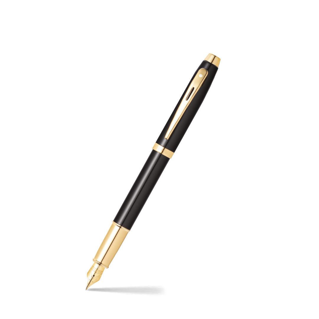 Sheaffer 100 E9322 Fountain Pen Medium Black/Gold