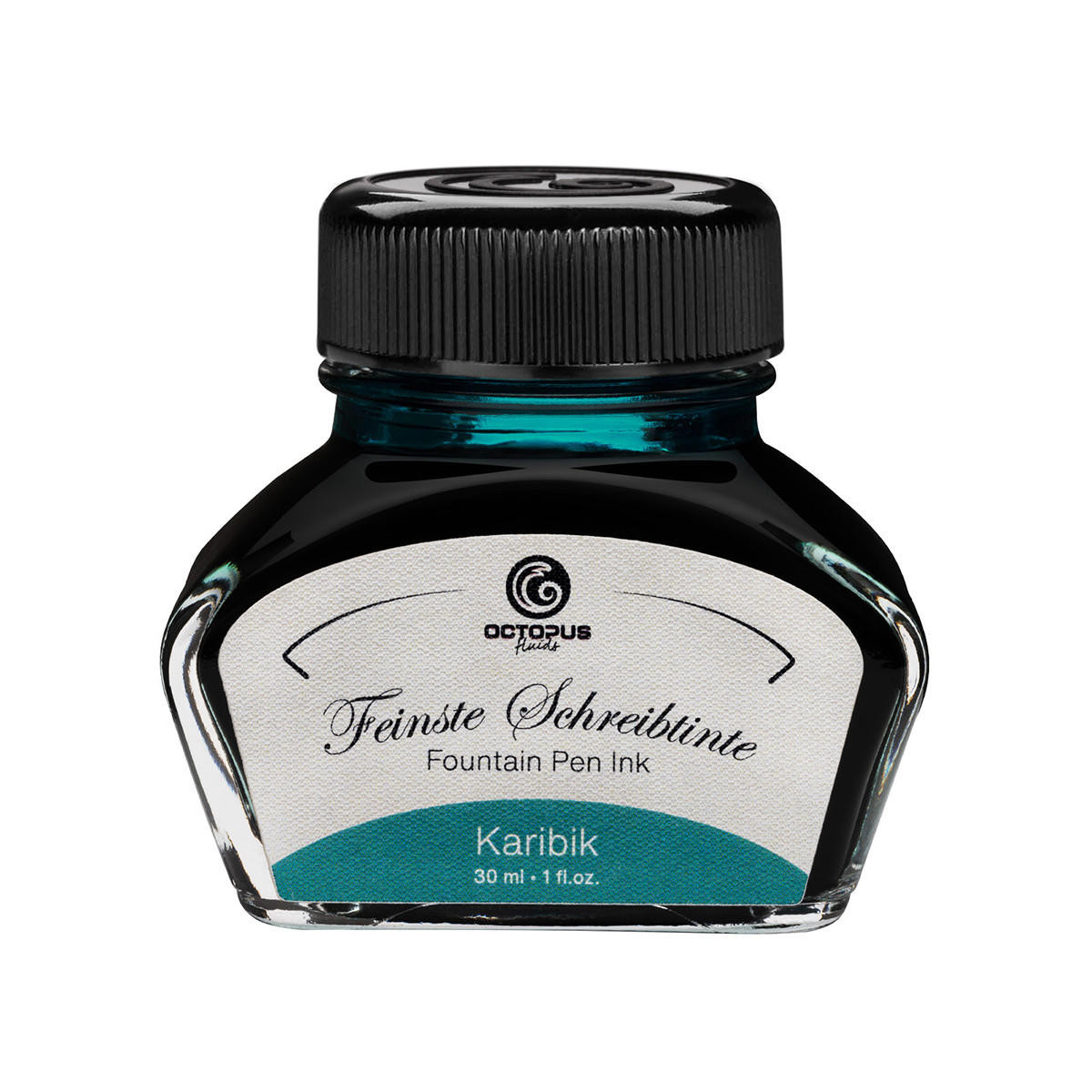 Octopus Fluids Fountain Pen Ink 30ml Karibik Turquoise