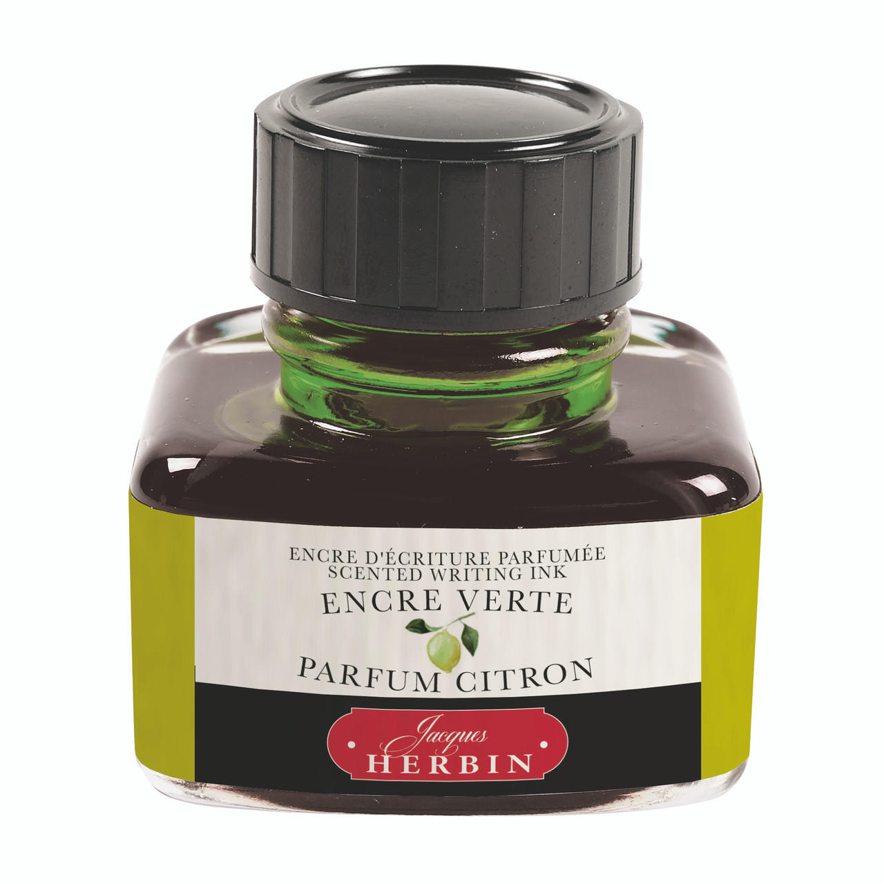 Herbin Perfumed Ink Lemon Fragrance 30ml Parfum Citron Green