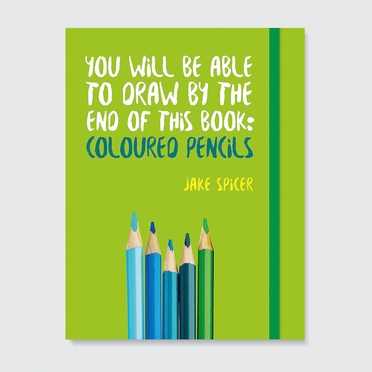 ILEX You Will Be Able to Draw by the End of This Book: Coloured Pencils by Jake Spicer
