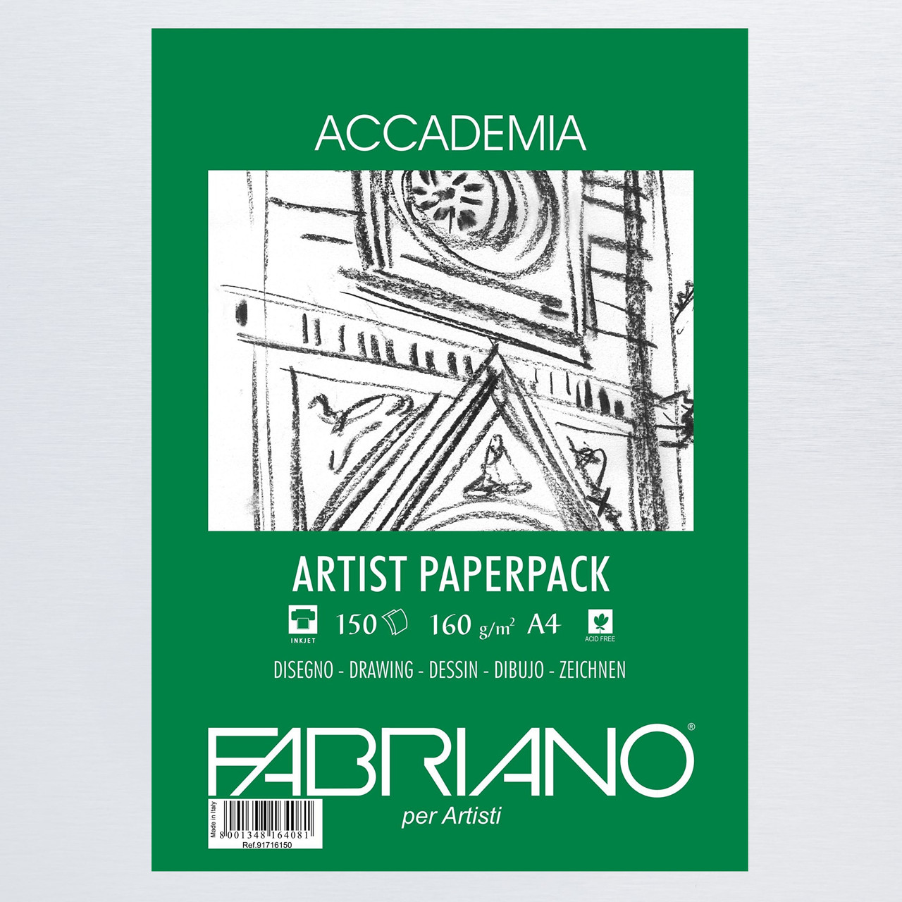Fabriano Accademia Artist Pack 160gsm 150 sheets A4
