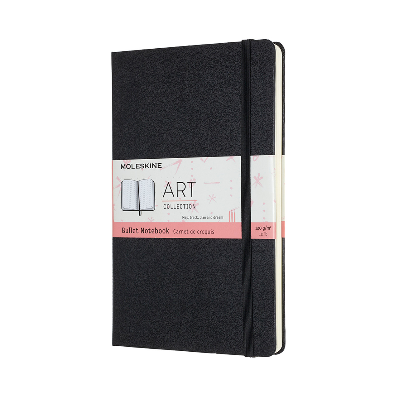 Moleskine Art Bullet Notebook Large (13 x 21cm) Black