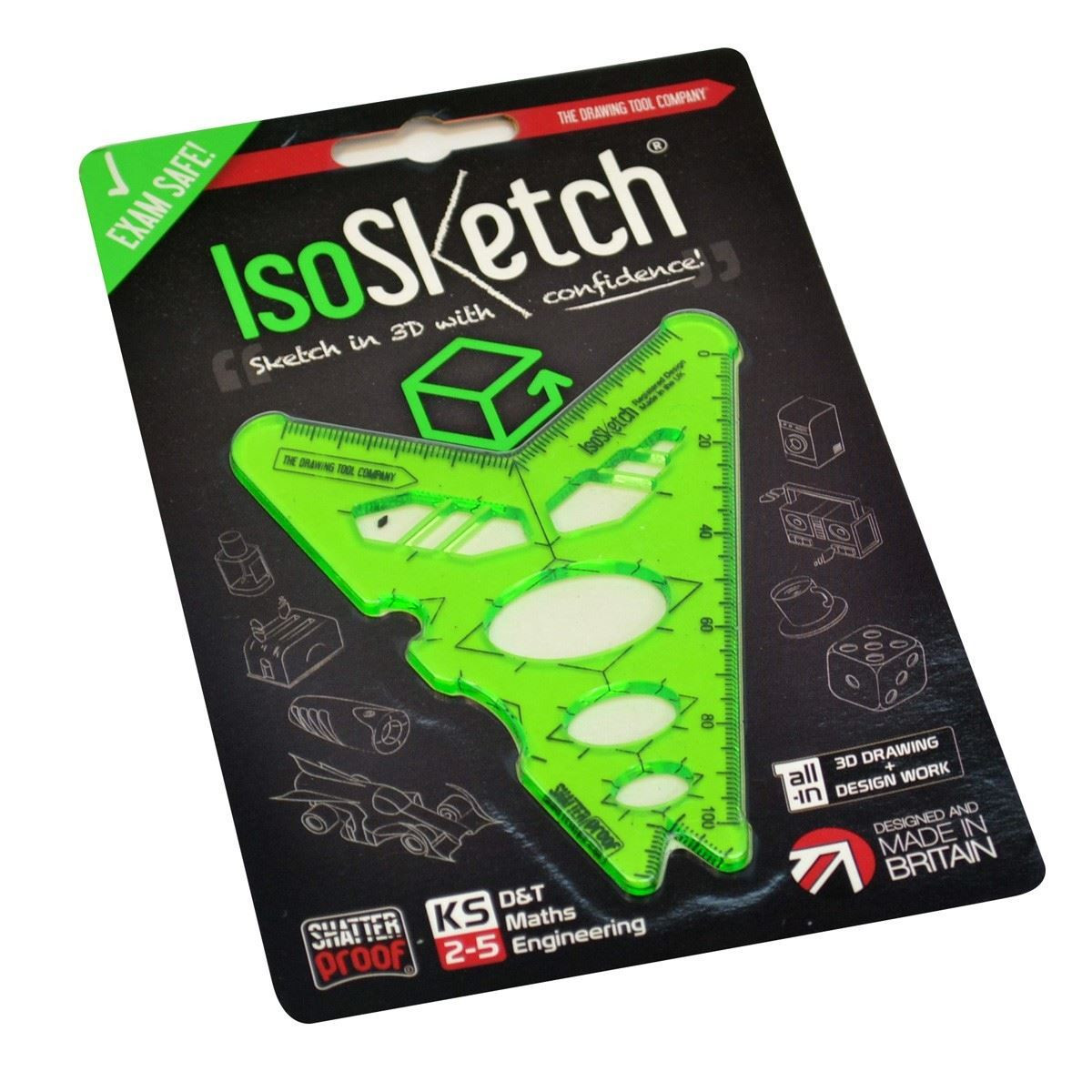IsoSketch 3D Drawing and Drafting Tool Template