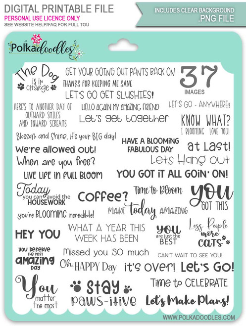 welcome to polkadoodles - unique, fun craft dies, stamps, papers