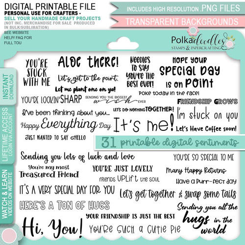welcome to polkadoodles - unique, fun craft dies, stamps, papers