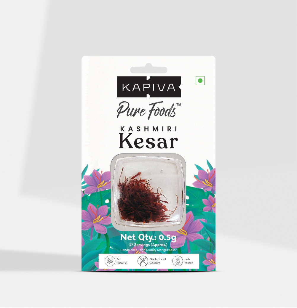 Kashmiri Mongra Kesar (Saffron) - 0.5g 
Kashmiri Mongra Kesar (Saffron) - 0.5g