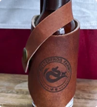Custom Leather Hot Sauce Holsters