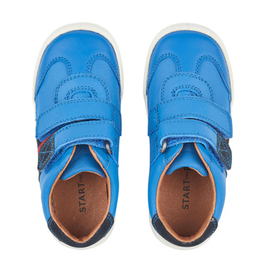 Seesaw, Blue leather boys rip-tape first walking shoes