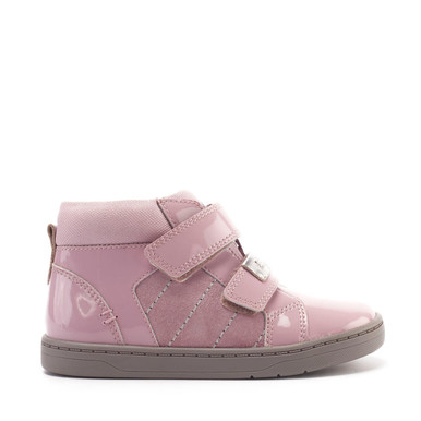 Discover, Dusty lilac patent girls rip-tape pre-school shoes