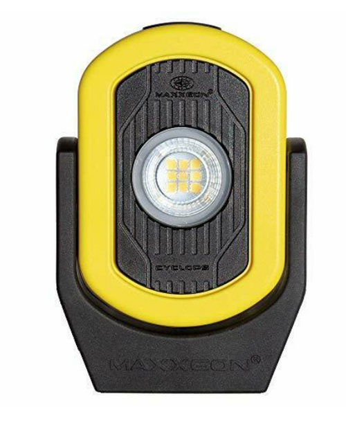 Maxxeon WorkStar 812 HiVis黄色，独眼龙USB LED工作灯