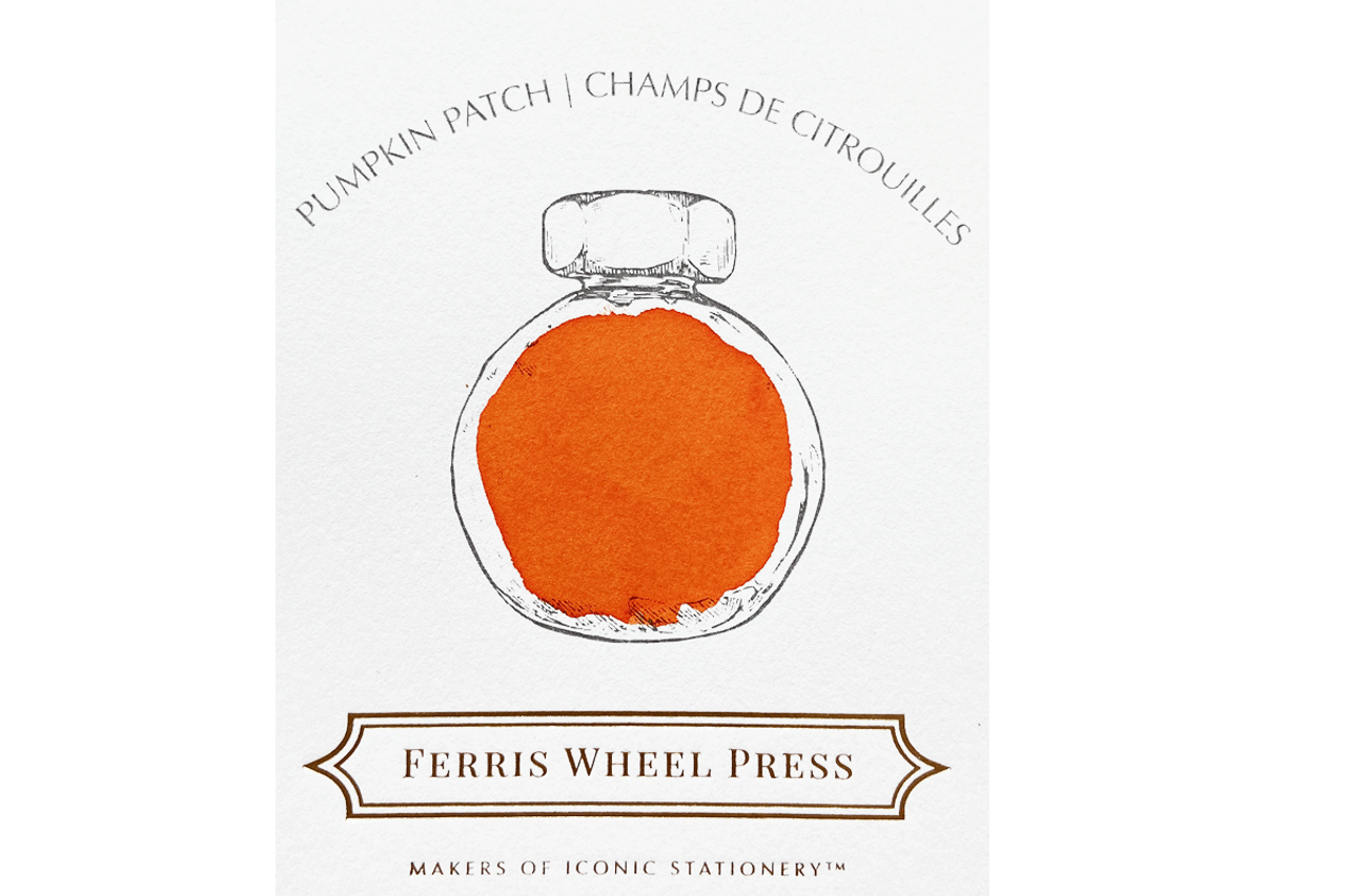 ferris wheel press fountain pen ink charger set pumpkin patch