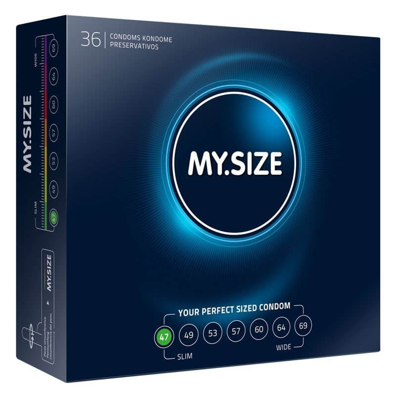 My Size 47mm Small Condoms Bulk Packs 288 Condoms - Small