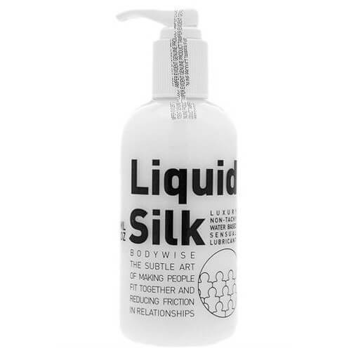 Liquid Silk Lubricant 250ml Pump (10 pack) 4 Packs - Anal