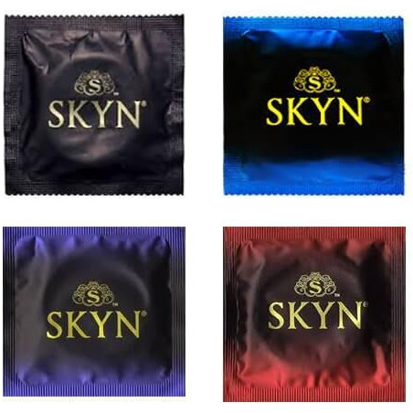 Skyn Condoms Trial Pack (4 Pack) Regular - Non Latex