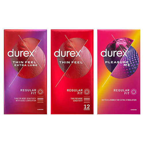 Durex Condoms Value Pack (32 Pack) Various - Thin