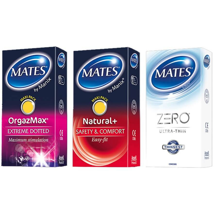 Mates Condoms Value Pack (30 Pack) Regular - Thin
