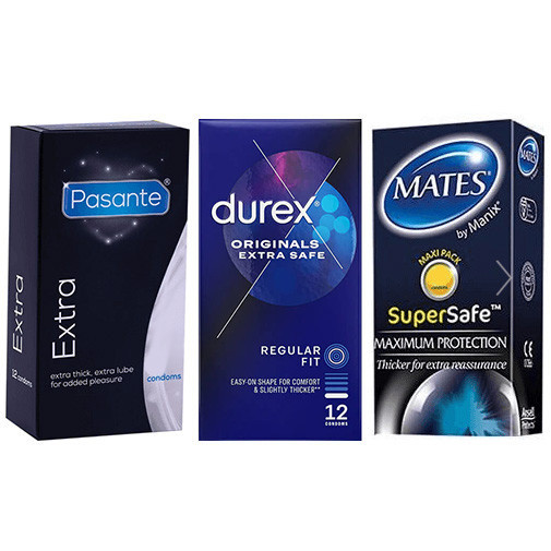 Extra Safe Condoms Value Pack (34 Pack) Various - Extra Safe