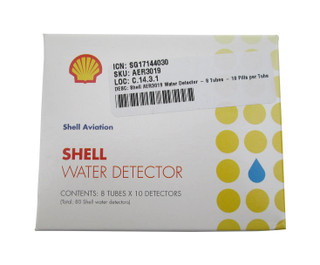 SHELL™ AER3019 Aviation Fuel Water Detector Test - Box of 80