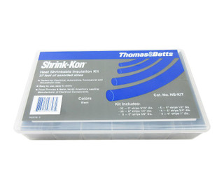 Thomas & Betts HS-KIT Black Thin-Wall Heat-Shrinkable Tubing Kit