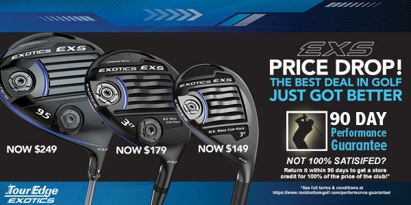 Tour Edge Golf Clubs at Rock Bottom Golf