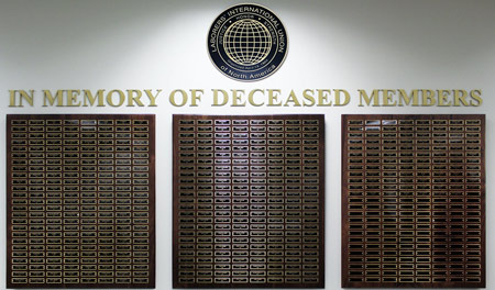 Laborer's International Union Remembrance Wall