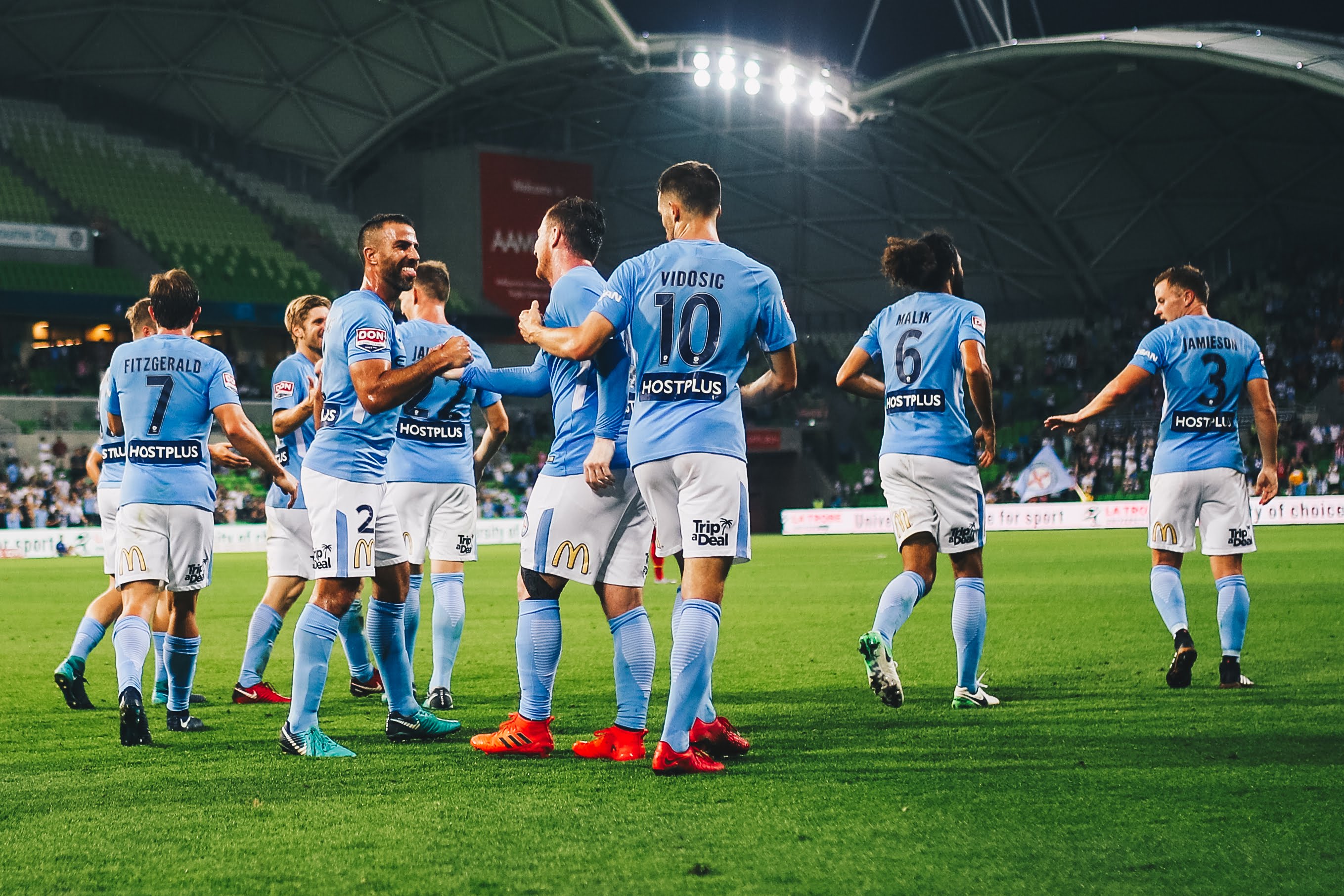 Melbourne City Football Club play in the A-League, and compete across Australia at the highest level