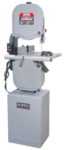 King Industrial KC-1433FXR Bandsaw, 14 Floor, Resaw Guide, W/ Ind. Fence