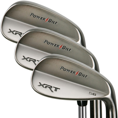 Powerbilt Black Nickel XRT 3-Piece High Loft Wedge Scoring Set Powerbilt Black Nickel XRT 3-Piece High Loft Wedge Scoring Set