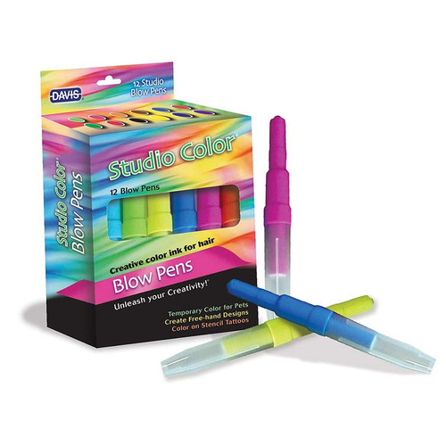 Davis Studio Color Blow Pens 12 Pk 