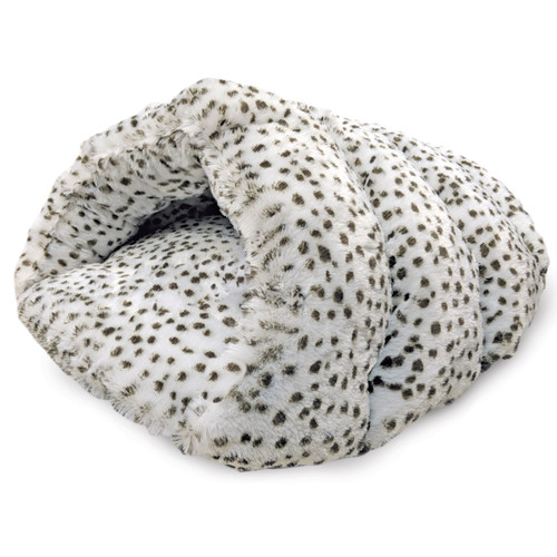 Spot Ethical Pet Sleep Zone Leopard Cuddle Cave 22 in