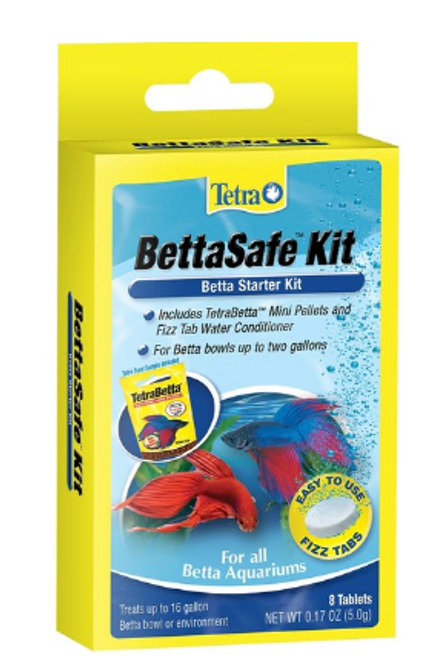 Tetra BettaSafe Starter Kit Water Conditioner 8 ct