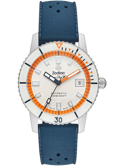 zodiac super sea wolf 53 automatic blue