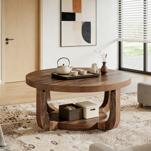Beautiful coffee table side table solid wood tea table