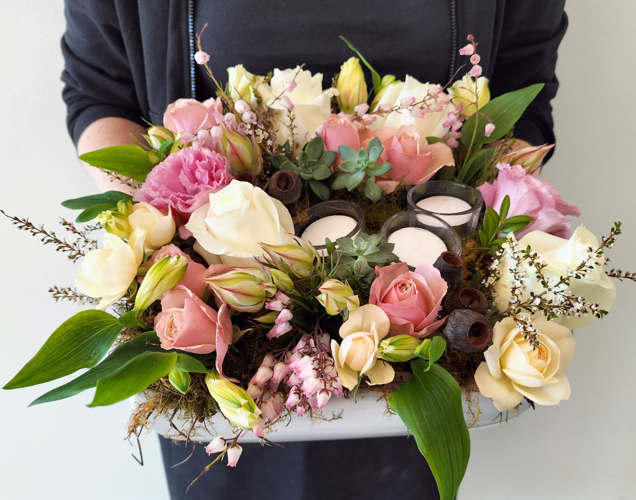 Emma Floral Arrangement Modern Flowers For Gold Coast Residents
