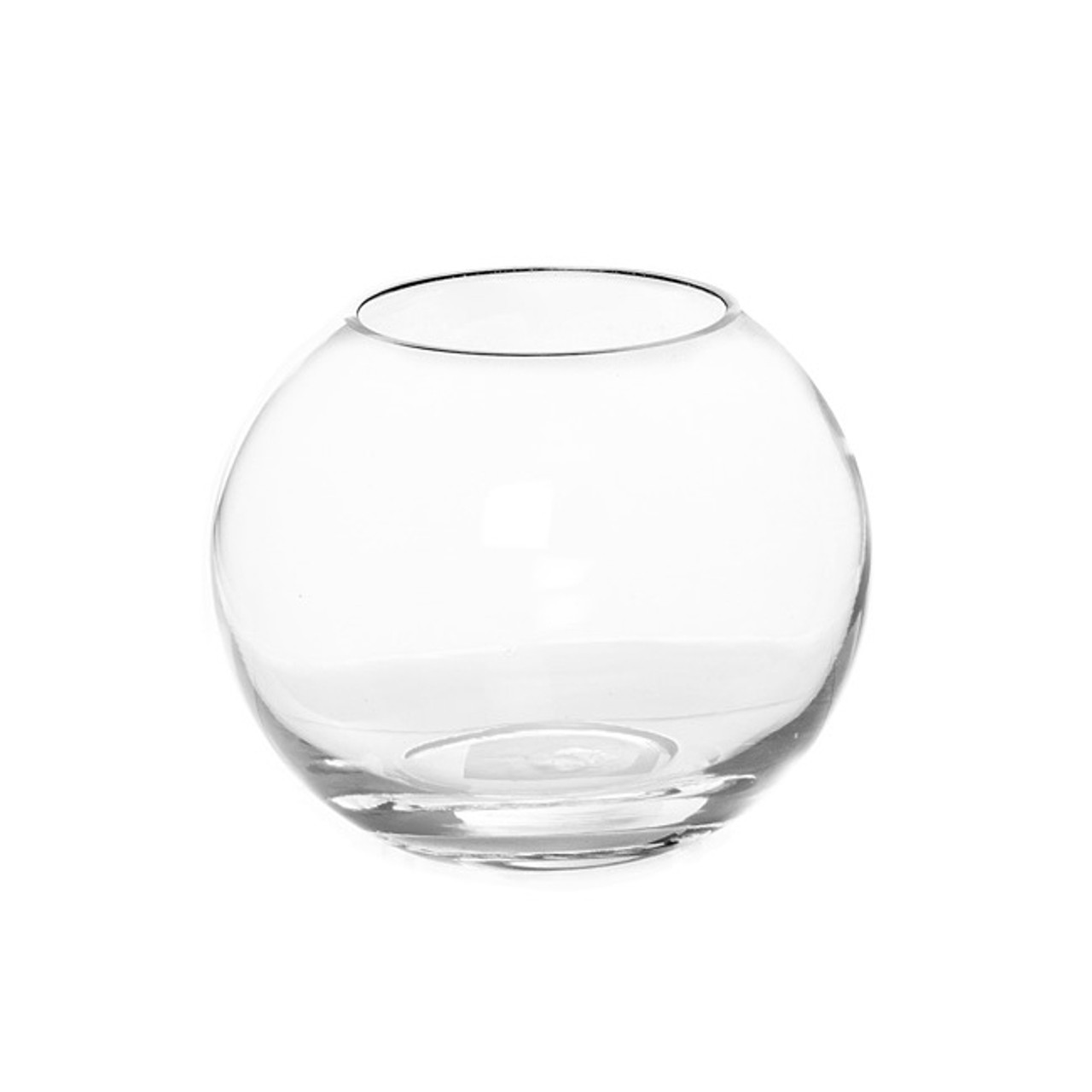 Vases - Glass Fish Bowl Medium - Botanique Flowers and Gifts